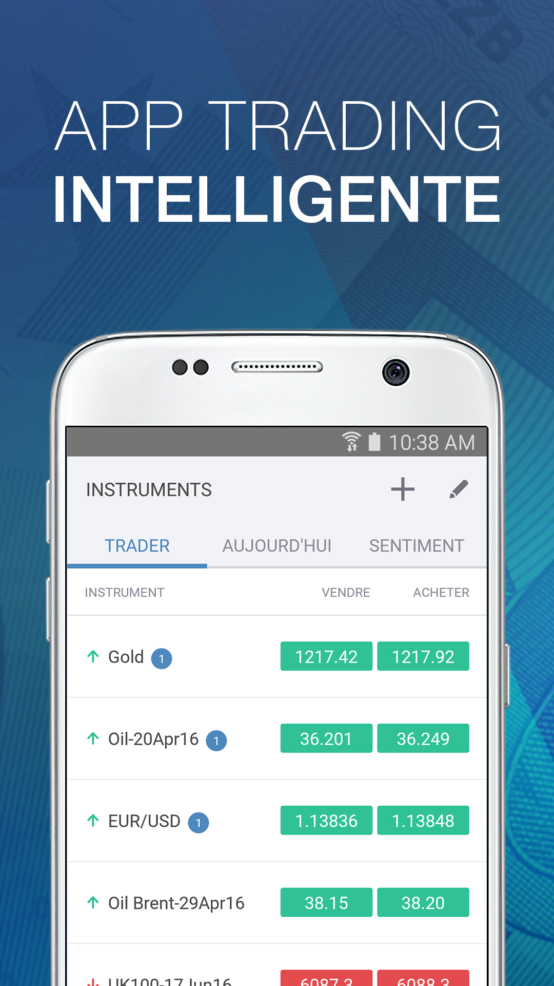 Android application Trading 212 - Stocks, ETFs, Forex, Gold screenshort