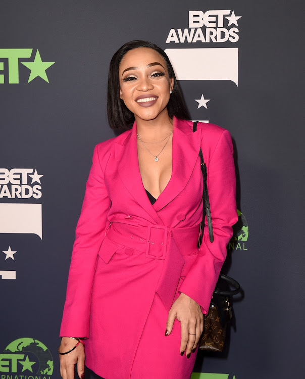 Thando Thabethe attends the BET Awards Welcome Party at Liaison Lounge on June 21, 2019 in Los Angeles, California.
