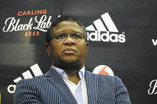 LET'S PARTY: Sports Minister Fikile Mbalula