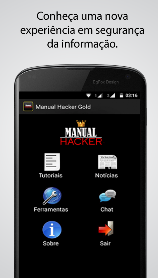 Android application Manual Hacker Gold screenshort