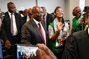 MK Party president Jacob Zuma and daughter Duduzile Zuma-Sambudla in the spotlight.