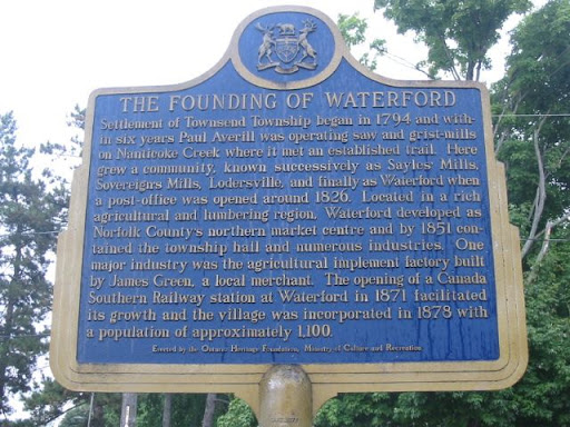 Settlement of Townsend Township began in 1794 and within six years Paul Averill was operating saw and grist-mills on Nanticoke Creek where it met an established trail. Here grew a community, known...