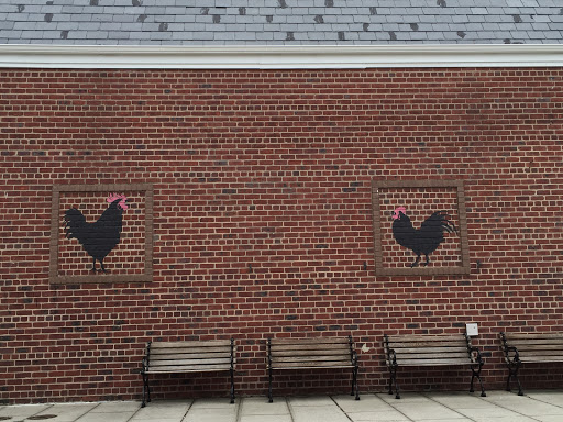 Twin Rooster Mural