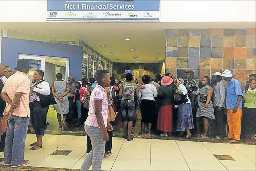 CASH-STRAPPED: Many people are forced to seek loans from financial service providers in a bid to have a joyous festive season Picture: SIBONGILE NGALWA