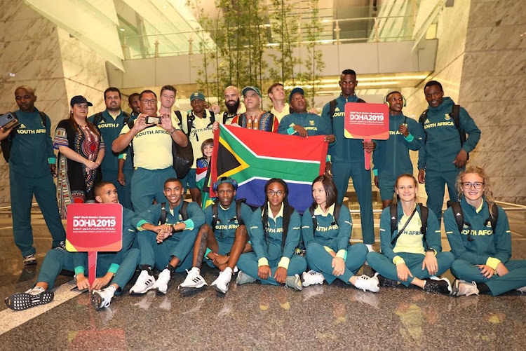 Team SA was warmly welcomed by the South African embassy in Doha upon arrival in Qatar for their World Athletics Championships participation but unfortunately they did not have the most successful trip.