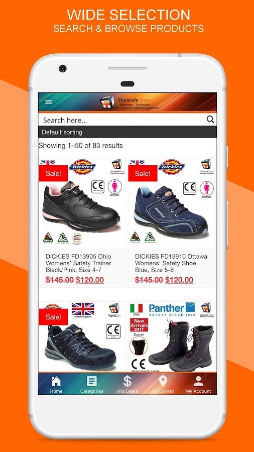 Durasafe Store — приложение на Android