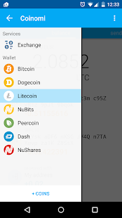 Coinomi Bitcoin Altcoin Wallet screenshot for Android