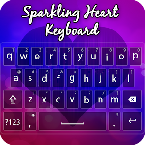 Download Sparkling Heart Keyboard For PC Windows and Mac