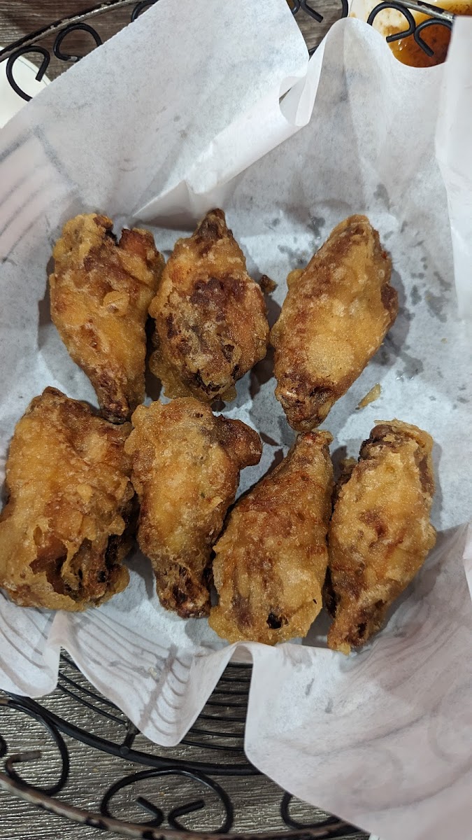 Original wings, rice flour