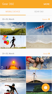 Samsung Gear 360 Manager Screenshot