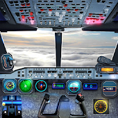 航空機パイロット-フライトシミュレータを3D
