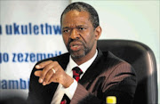 KwaZulu-Natal MEC for health  Sibongiseni Dhlomo.  Photo: THEMBINKOSI DWAYISA