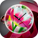 Tulips Clock Live Wallpaper Apk