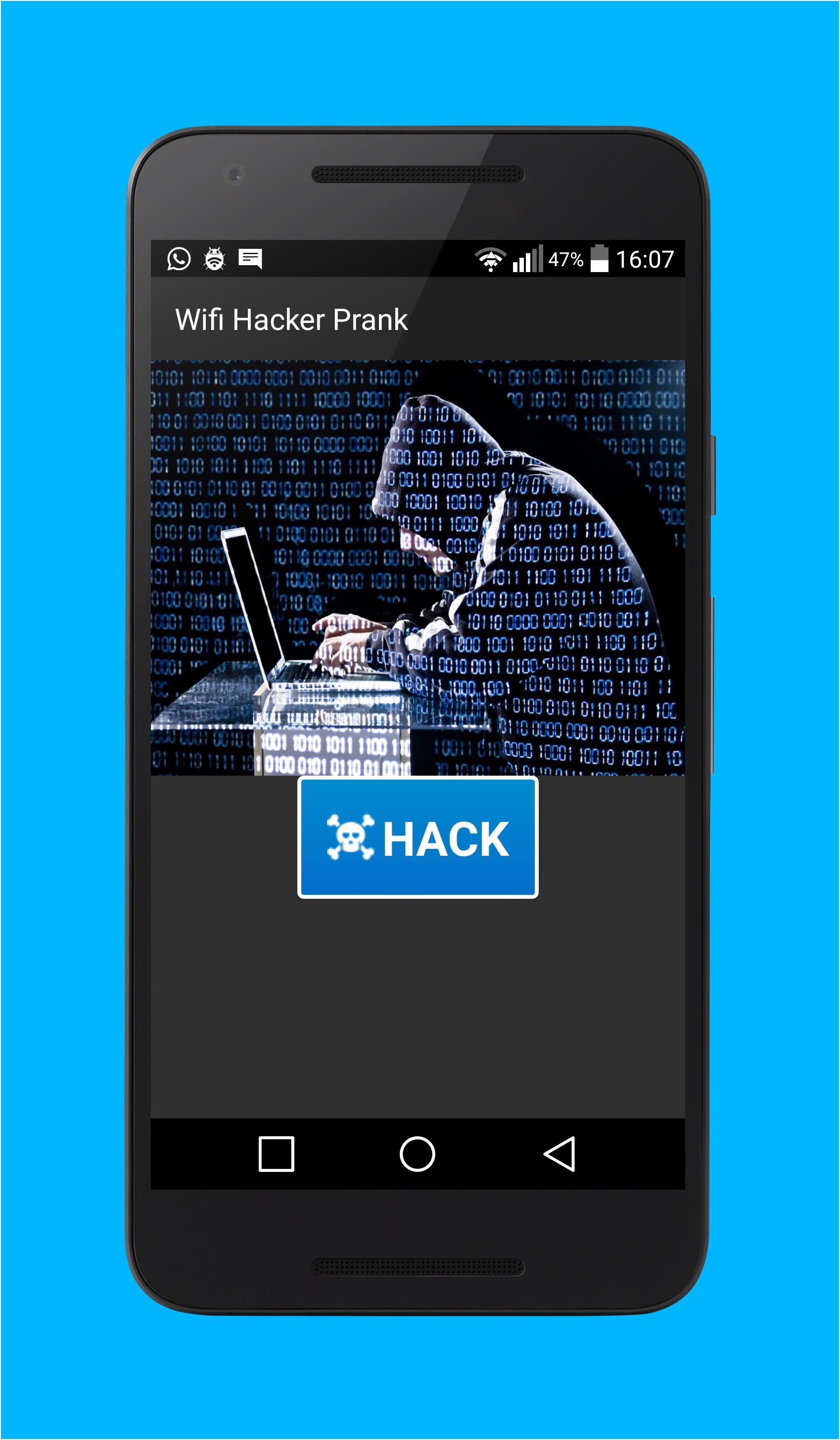 Android application Wifi Password Hacker Prank screenshort