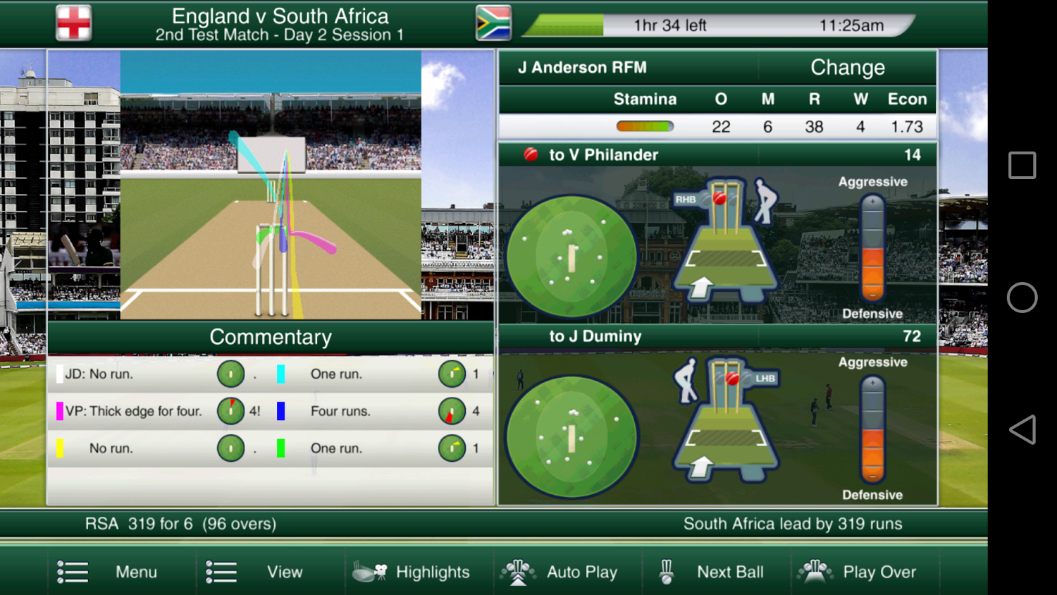 Android application Cricket Captain 2017 screenshort