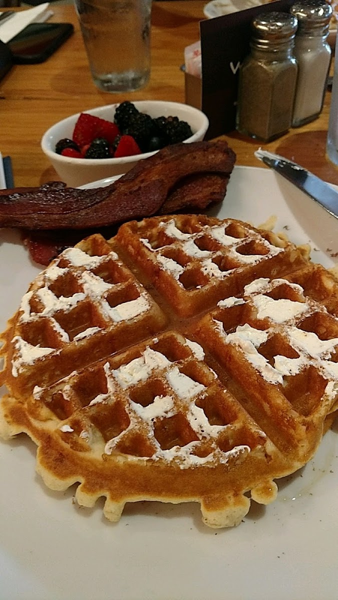 Gluten-Free Waffles at Wildberry Pancakes & Cafe