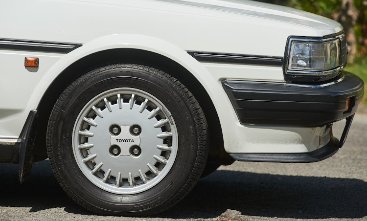 Our car sported alloys instead of the basic steel wheels with covers.