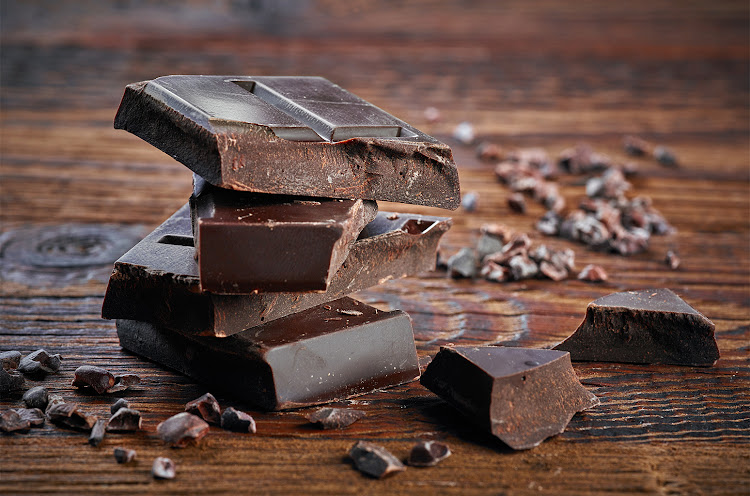 Avoid the sickly-sweet stuff this Valentine's Day and opt for real dark chocolate.