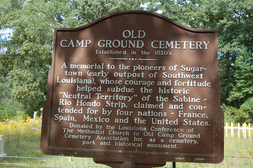 A memorial to the pioneers of Sugartown (early outpost of Southwest Louisiana), whose courage and fortitude helped subdue the historic "Neutral Territory" of the Sabine-Rio Hondo Strip, claimed...