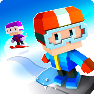 Download Blocky Snowboarding For PC Windows and Mac