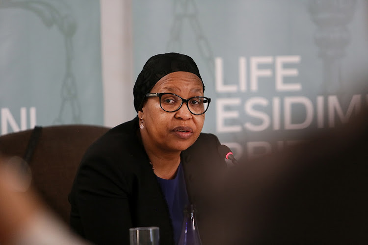 Former Gauteng Health MEC Qedani Mahlangu appears before the Esidimeni arbitration hearings probing the deaths of at least 143 mentally ill patients.
