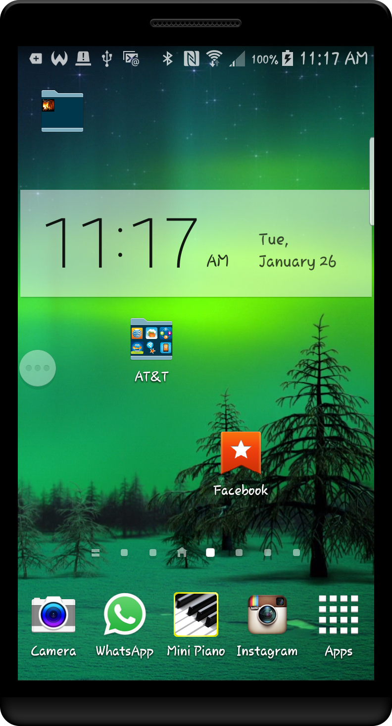 Android application Aurora HD Live Wallpaper screenshort