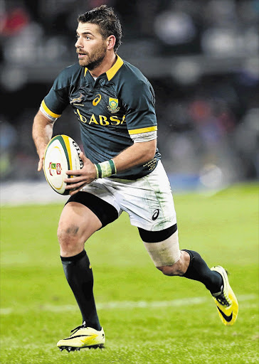 TWINKLE TOES: Springbok fullback Willie le Roux sets off on another sniping run during the first Test against Wales at Kings Park last Saturday