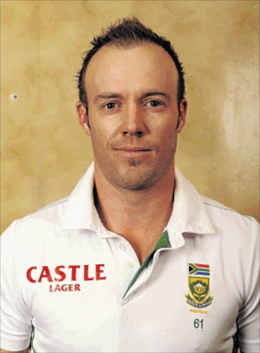 TEAM MAN : AB de Villiers