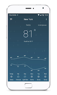 Pure Weather Pro screenshot for Android