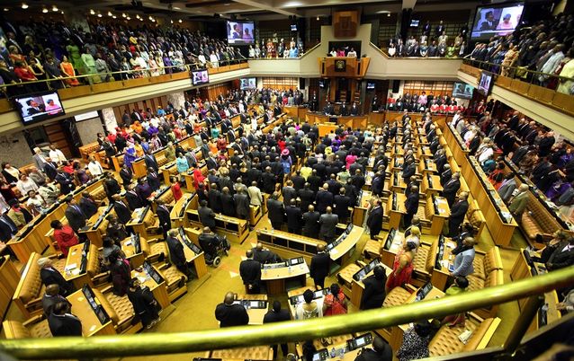 The National Assembly at Parliament in Cape Town. Picture: THE TIMES
