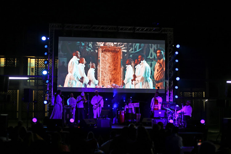 Artist Kudzanai Chiurai presents the film accompanied by a live performance by Tumi Mogorosi and The Freedom Now Suite Band at Constitution Hill.