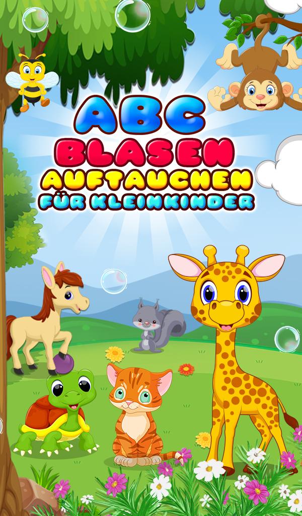 Android application ABC Bubbles Popup For Toddlers screenshort