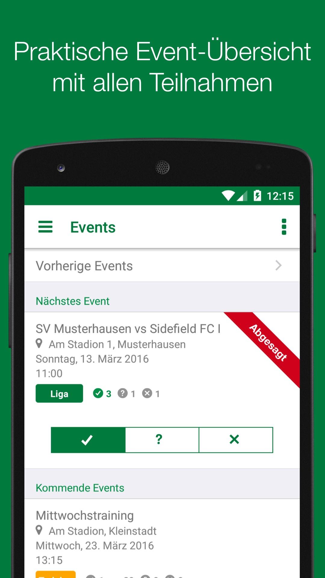 Android application Sidefield screenshort