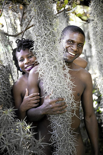 Vogani Nkuna and his wife bare it all at the Bird of Paradise naturist resort in Vanderbijlpark, where visitors are required to be members of the Gauteng Naturist Association.