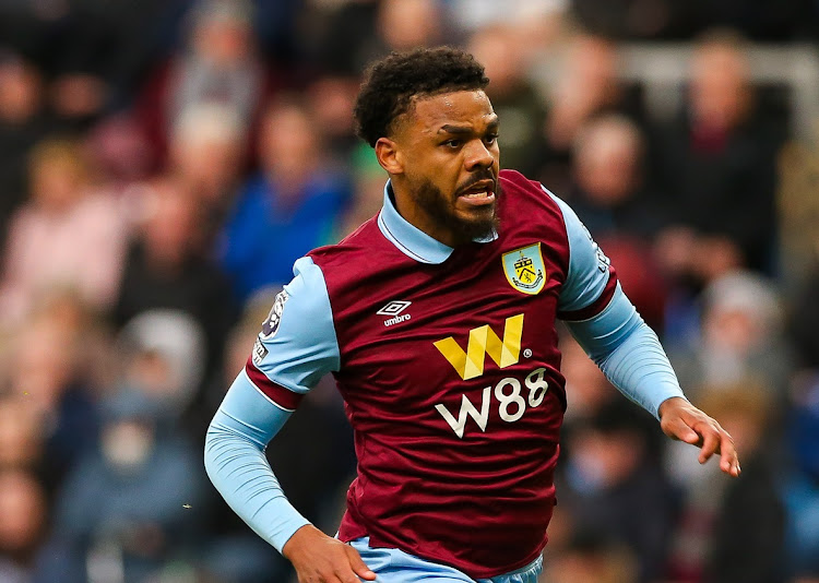 Lyle Foster in action for Burnley in their Premier League match against Brentford at Turf Moor in Burnley on Saturday.