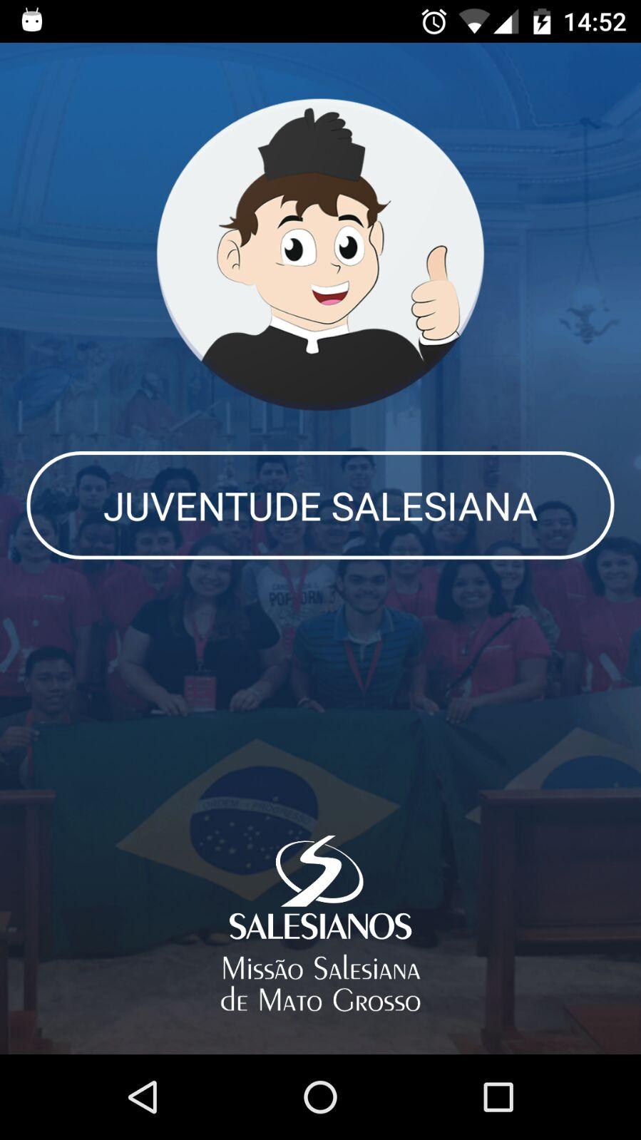 Android application Juventude Salesiana screenshort