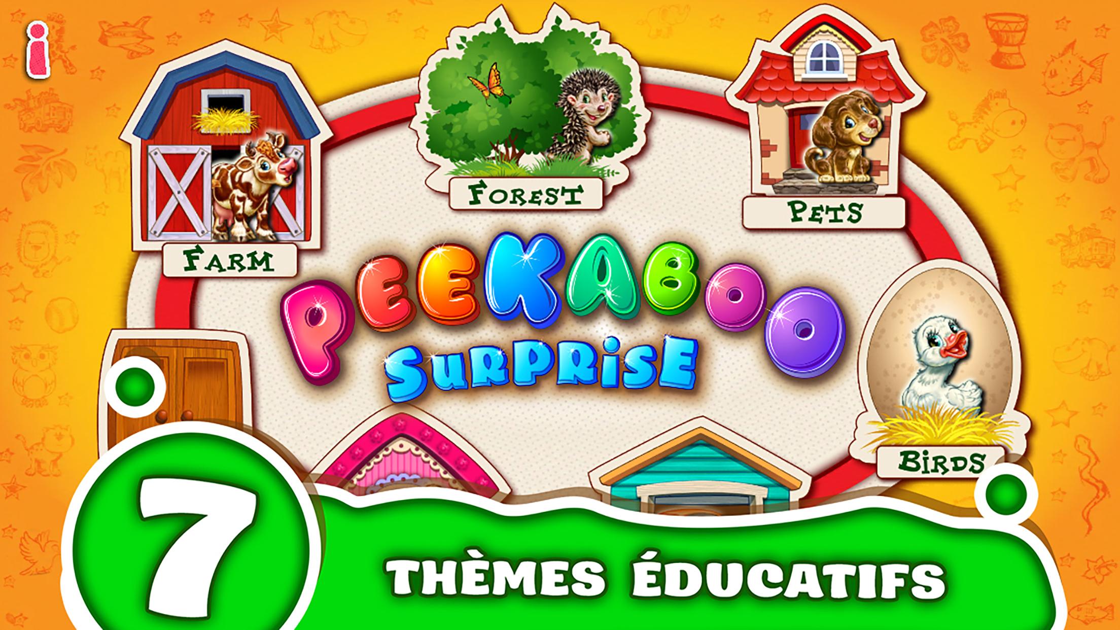 Android application Peekaboo Surprise screenshort