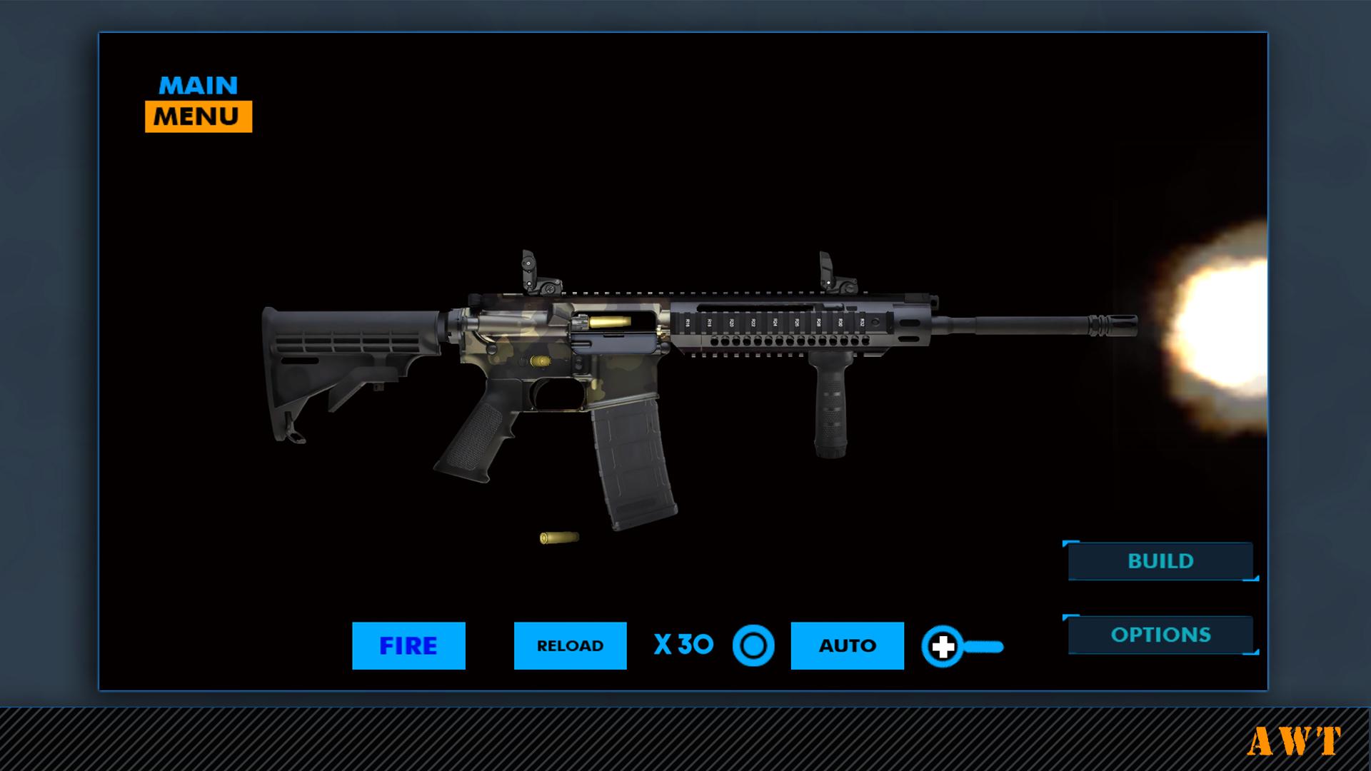 Android application Ultimate Weapon Simulator FREE screenshort