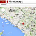 Montenegro map Apk