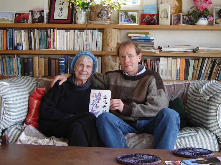 Sean Davison and his mother Pat at her home in Broad Bay‚ Dunedin‚ shortly before her death in 2006.