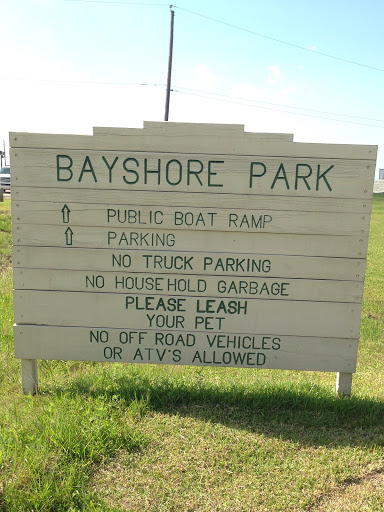 Bayshore Park Guidance Sign