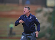 Gavin Hunt coach of Bidvest Wits during the CAF Champions League match Bidvest Wits and Club Desportivo de Agosto on 17 March 2018 at Bidvest Stadium.