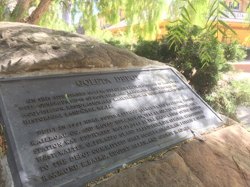 Goleta Depot, Santa Barbara County Historical Landmark No. 22. Submitted by @oranv