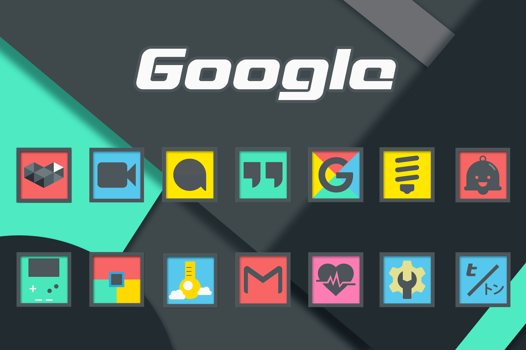 Android application Timeless Icon Pack screenshort