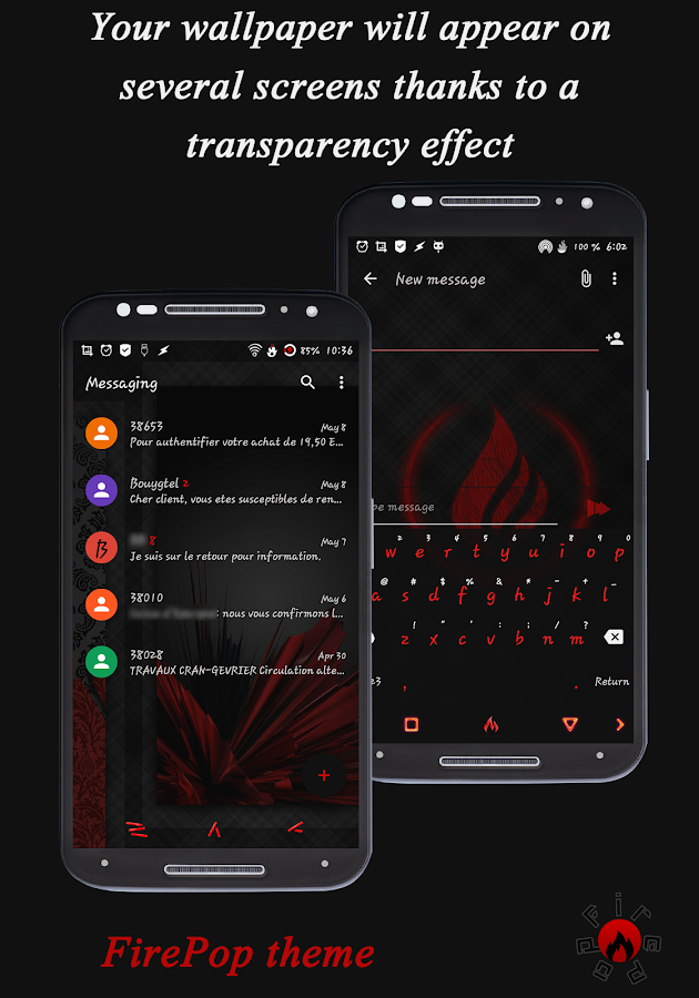    FirePop - CM12.x CM13 theme- screenshot  