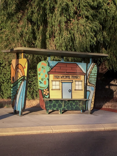 High Wycombe Primary Mural Bus Stop