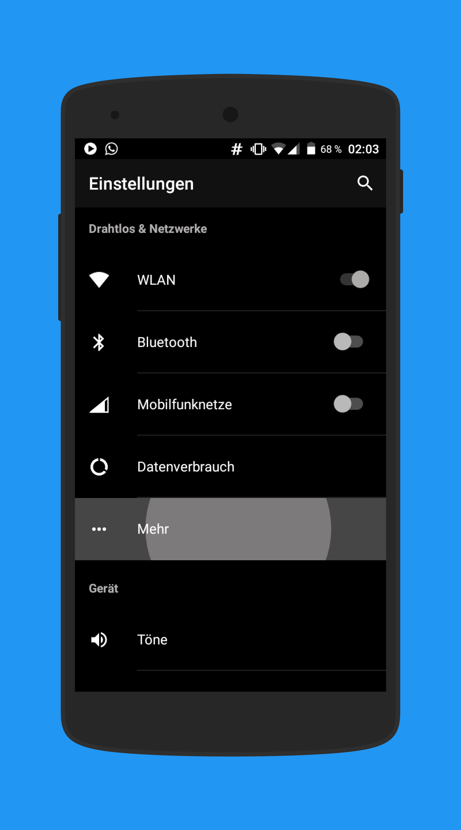 Android application Amoledar CM13/12 Theme screenshort