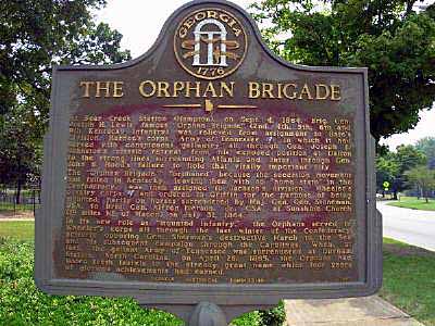 At Bear Creek Station (Hampton), on Sept. 4, 1864, Brig. Gen. Joseph H. Lewis famous "Orphan Brigade" (2nd, 4th, 5th, 6th and 9th Kentucky Infantry) was relieved from assignment to Bates division,...