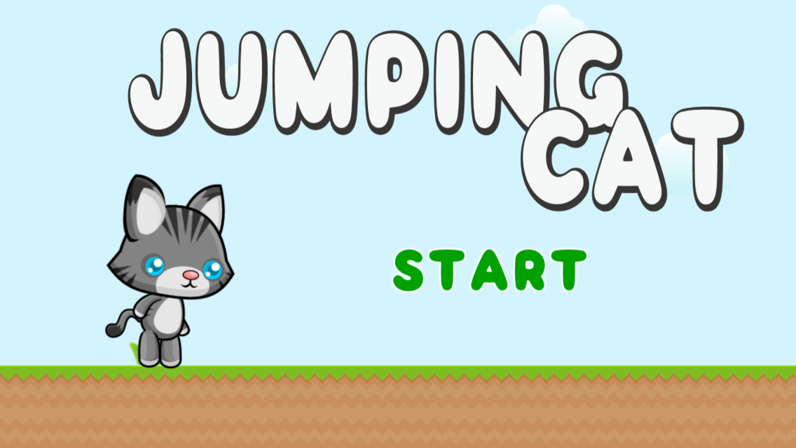 Android application Jumping Cat screenshort