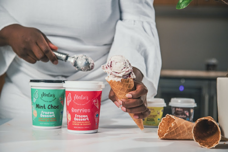 A scoop of Malie's ice cream.